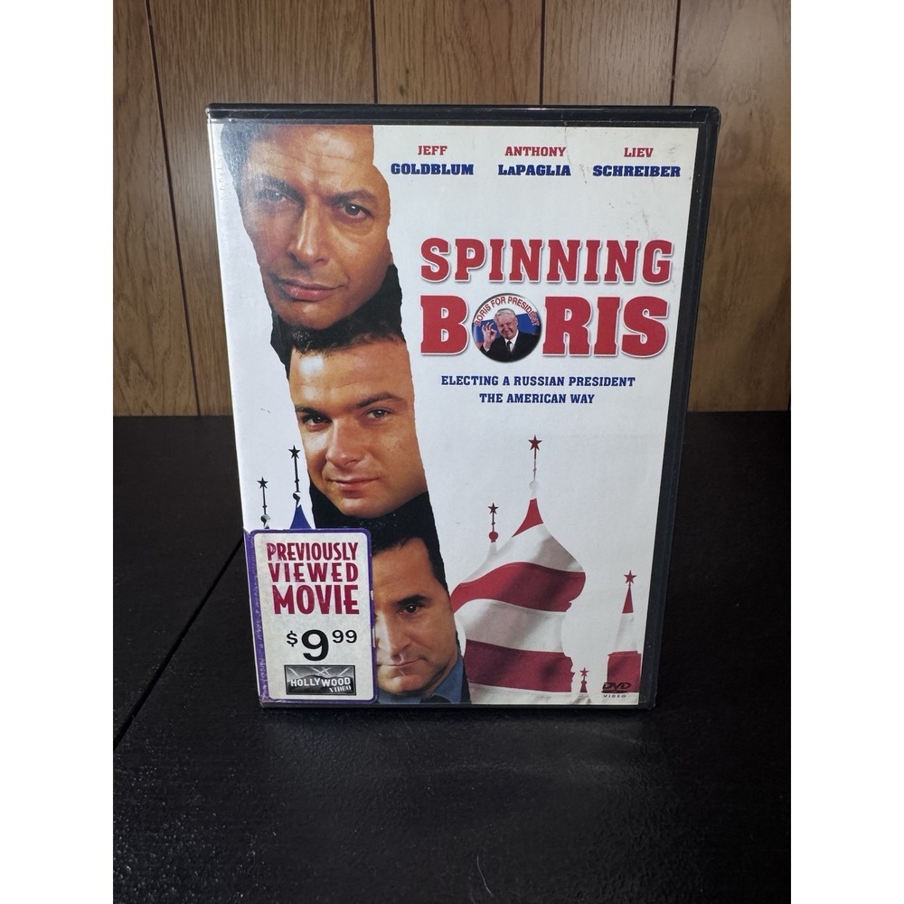 SPINNING BORIS 2003 JEFF GOLDBLUM ANTHONY LAPAGLIA LIEV SCHREIBER USED DVD CC